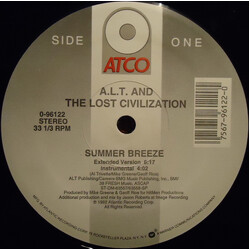 A.L.T. / The Lost Civilization Summer Breeze USED VINYL 12INCH 33 S RPM