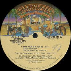 Space Save Your Love For Me USED VINYL 12INCH 33 S RPM SINGLE SIDED PROMO STEREO