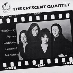 The Crescent Quartet / Amy Marcy Cheney Beach / Ruth Schonthal / Lucie Vellère / Sarah Aderholdt String Quartets Vinyl LP USED