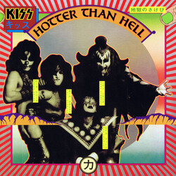 Kiss Hotter Than Hell Vinyl LP USED