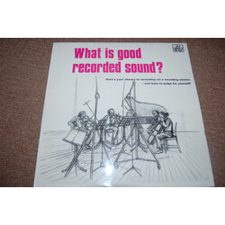 Various What Is Good Recorded Sound? Vinyl LP USED