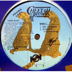 O.T.T. (2) Dr. Dysart USED VINYL 12INCH 33 S RPM PROMO