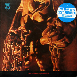 Pet Shop Boys It's A Sin (Remix) USED VINYL 12INCH 45 RPM MAXI-SINGLE STEREO