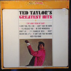 Ted Taylor Ted Taylor's Greatest Hits Vinyl LP USED