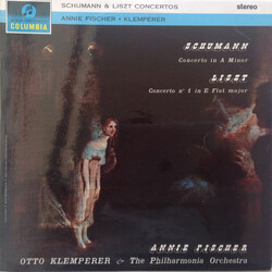 Robert Schumann / Franz Liszt / Annie Fischer / Otto Klemperer / Philharmonia Orchestra Concerto In A Minor / Concerto No. 1 In E Flat Major Vinyl LP 