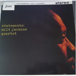 The Milt Jackson Quartet Statements Vinyl LP USED