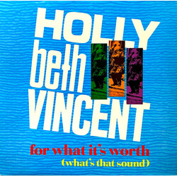 Holly Beth Vincent For What It's Worth (What's That Sound) USED VINYL 12INCH SINGLE 45 RPM