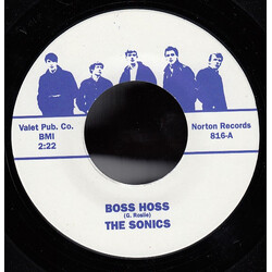 The Sonics Boss Hoss / The Hustler USED VINYL 7INCH 45 RPM SINGLE REISSUE