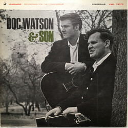 Doc & Merle Watson Doc Watson & Son Vinyl LP USED
