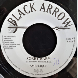 Ambelique Sorry Baby USED VINYL 7INCH 45 RPM STEREO