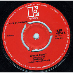 Rhinoceros (2) Apricot Brandy Vinyl 7" USED
