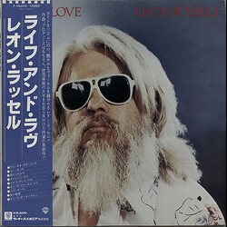Leon Russell Life And Love Vinyl LP USED