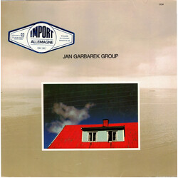 Jan Garbarek Group Photo With Blue Sky, White Cloud, Wires, Windows And A Red Roof Vinyl LP USED