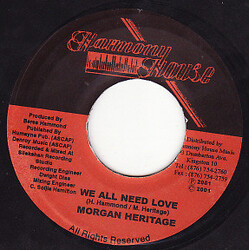 Morgan Heritage We All Need Love USED VINYL 7INCH 45 RPM