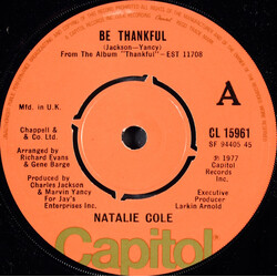 Natalie Cole La Costa Vinyl 7" USED