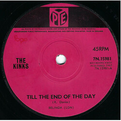 The Kinks Till The End Of The Day USED VINYL 7INCH SINGLE 45 RPM