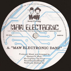 MAW Electronic MAW Electronic Danz / Time Travelers USED VINYL 12INCH 45 RPM