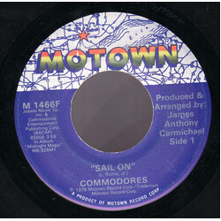 Commodores Sail On USED VINYL 7INCH 45 RPM