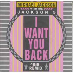Michael Jackson / The Jackson 5 I Want You Back '88 Remix USED VINYL 7INCH 45 RPM SINGLE