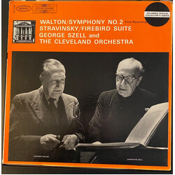 Sir William Walton / Igor Stravinsky / George Szell / The Cleveland Orchestra Symphony No. 2/Firebird Suite Vinyl LP USED