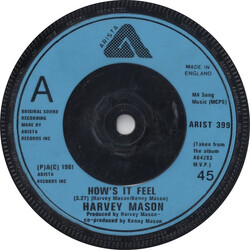 Harvey Mason How's It Feel USED VINYL 7INCH SINGLE