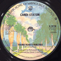 Candi Staton Young Hearts Run Free USED VINYL 7INCH 45 RPM