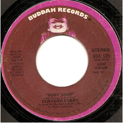 Clifford Curry Body Shop USED VINYL 7INCH STYRENE