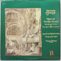 Alessandro Grandi / Accademia Monteverdiana / Trinity Boys' Choir / Denis Stevens Music For San Marco, Venezia, San Giorgio, Ferrara & Santa Maria Mag