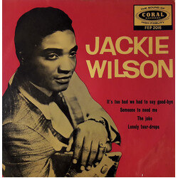 Jackie Wilson Lonely Teardrops USED VINYL 7INCH 45 RPM EP
