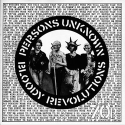 Crass / Poison Girls Bloody Revolutions / Persons Unknown USED VINYL 7INCH 45 RPM