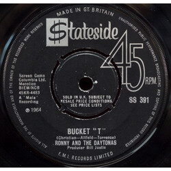 Ronny & The Daytonas Bucket "T" USED VINYL 7INCH 45 RPM SINGLE