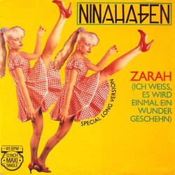 Nina Hagen Zarah (Ich Weiss, Es Wird Einmal Ein Wunder Geschehn) (Special Long Version) USED VINYL 12INCH 45 RPM MAXI-SINGLE STEREO