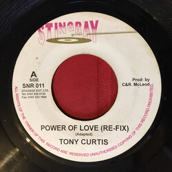Tony Curtis Power Of Love (RE-FIX) USED VINYL 7INCH 45 RPM