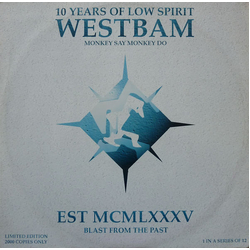 WestBam Monkey Say Monkey Do Vinyl 12" USED