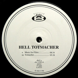 Hell Totmacher USED VINYL 12INCH 33 S RPM