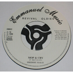 Freddie McKay Mop & Cry USED VINYL 7INCH 45 RPM SINGLE REISSUE