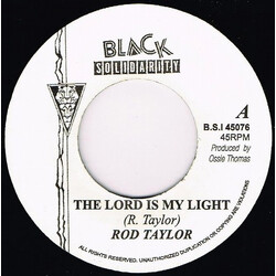Rod Taylor / Scientist The Lord Is My Light / King Tubby's Mandate USED VINYL 7INCH 45 RPM REISSUE
