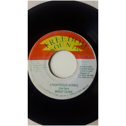 Brent Dowe Righteous Works USED VINYL 7INCH 45 RPM REISSUE