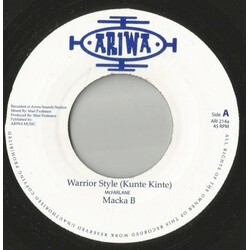 Macka B Warrior Style (Kunta Kinte) USED VINYL 7INCH 45 RPM
