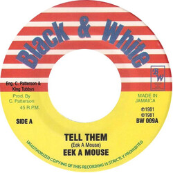 Eek-A-Mouse Tell Them USED VINYL 7INCH 45 RPM REISSUE