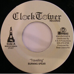 Burning Spear Travelling / Walking In Dub USED VINYL 7INCH SINGLE REISSUE