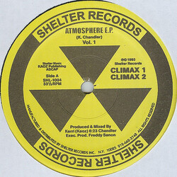Kerri Chandler Atmosphere E.P. Vol. 1 USED VINYL 12INCH 33 S RPM EP REPRESS