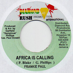 Frankie Paul Africa Is Calling USED VINYL 7INCH 45 RPM REISSUE