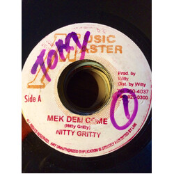 Nitty Gritty Mek Dem Come USED VINYL 7INCH 45 RPM
