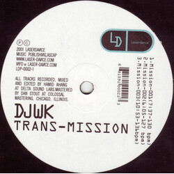 DJWK Trans-Mission USED VINYL 12INCH