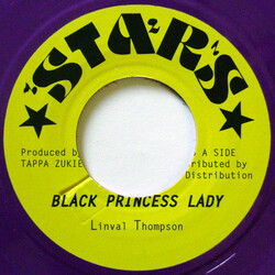 Linval Thompson Black Princess Lady USED VINYL 7INCH REPRESS LIMITED EDITION