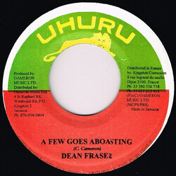 Dean Fraser A Few Goes Boasting USED VINYL 7INCH 45 RPM REPRESS
