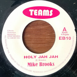 Mike Brooks Holy Jah Jah USED VINYL 7INCH 45 RPM SINGLE