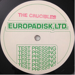 The Crucibles The Letter USED VINYL 12INCH 33 S RPM TEST PRESSING
