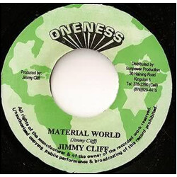 Jimmy Cliff Material World USED VINYL 7INCH 45 RPM REISSUE